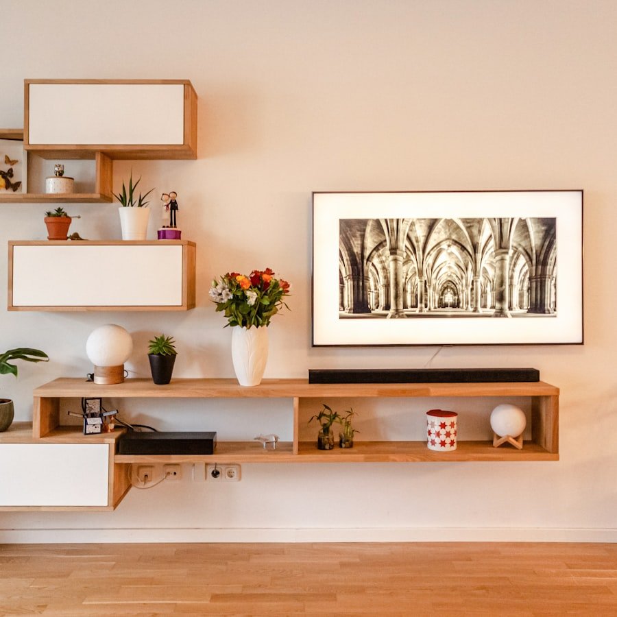 Hexagonal Floating Geometric Wall Shelves