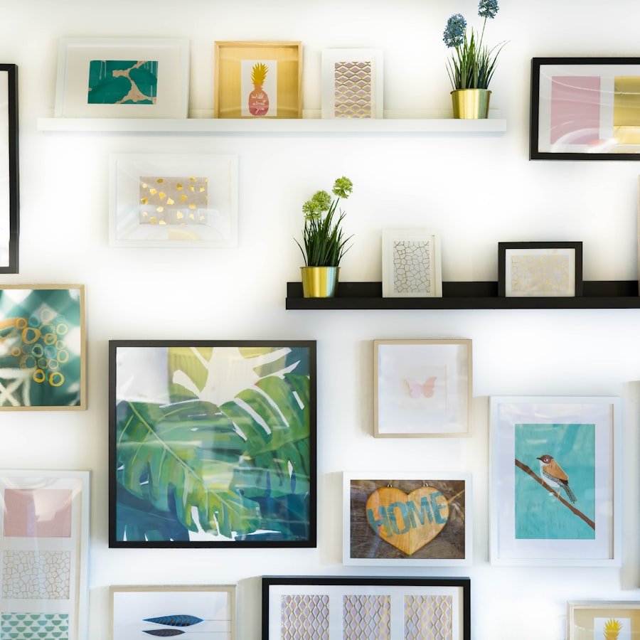 Hexagonal Floating Geometric Wall Shelves - View 3